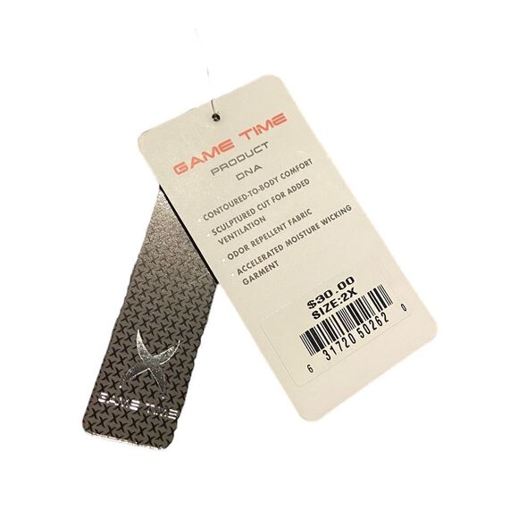 Game Time dry fit size 2X (ladies) new with tags - Picture 3 of 3